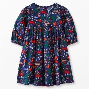 New navy dress 18-24M Hanna Anderson